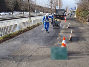 道路舗装復旧工事